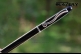 Ручка с гравировкой Black droplet -360-
